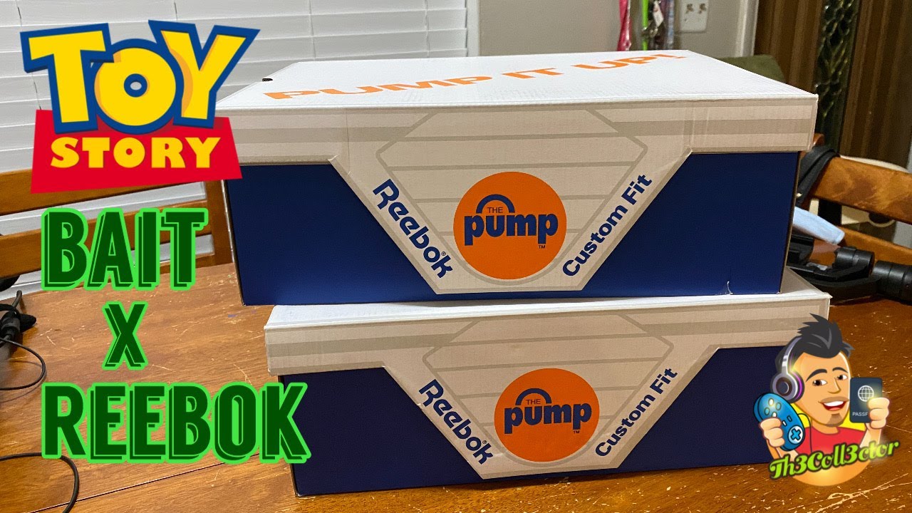 BAIT X TOY STORY X REEBOK REVIEW YouTube