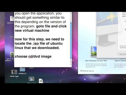 How to install ubuntu linux in parallels - mac or pc!