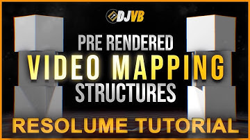 Resolume Tutorial - Video Mapping Cube Structures using Box Mapping Toolkit V2 from stageloops.com