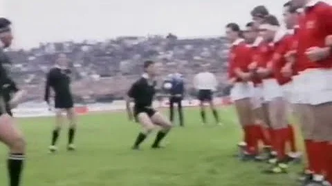 Peter Clohessy response to the Haka, 1989