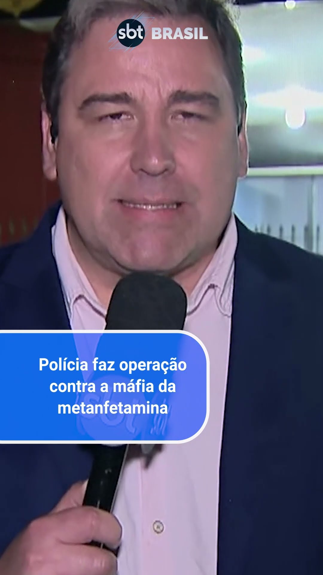 Polícia de São Paulo faz operação contra máfia produtora de metanfetamina | SBT Brasil (17/12/24)
