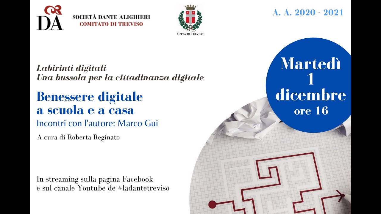 Marco Gui parte 2: BENESSERE DIGITALE A SCUOLA E A CASA con Marco Gui - YouTube