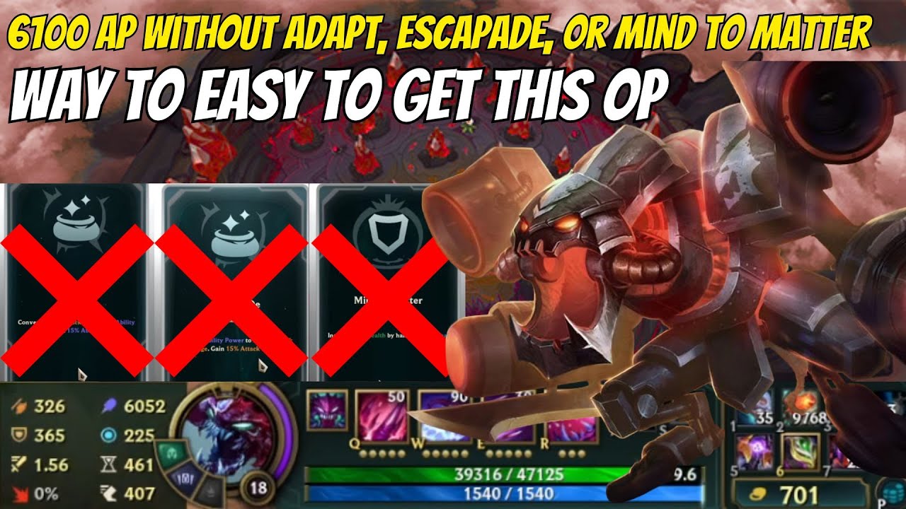 6,100 AP WITHOUT Adapt | This Combo Enables Wild Scaling