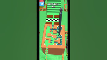 Gameplay top mobile games Relaxing n satisfying game iOS/ANDROID Stacky Dash  #shorts Level 2454