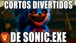 CORTOS DIVERTIDOS DE SONIC.EXE #12 *MUCHO MIEDO* 😱😰 | VIDEOREACCION ANIMACION PARODIA LEON PICARON