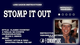 Linedance STOMP IT OUT (Teach & Dance) magyar