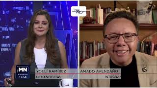 Entrevista en Meganoticias TVC con Yoeli Ramírez