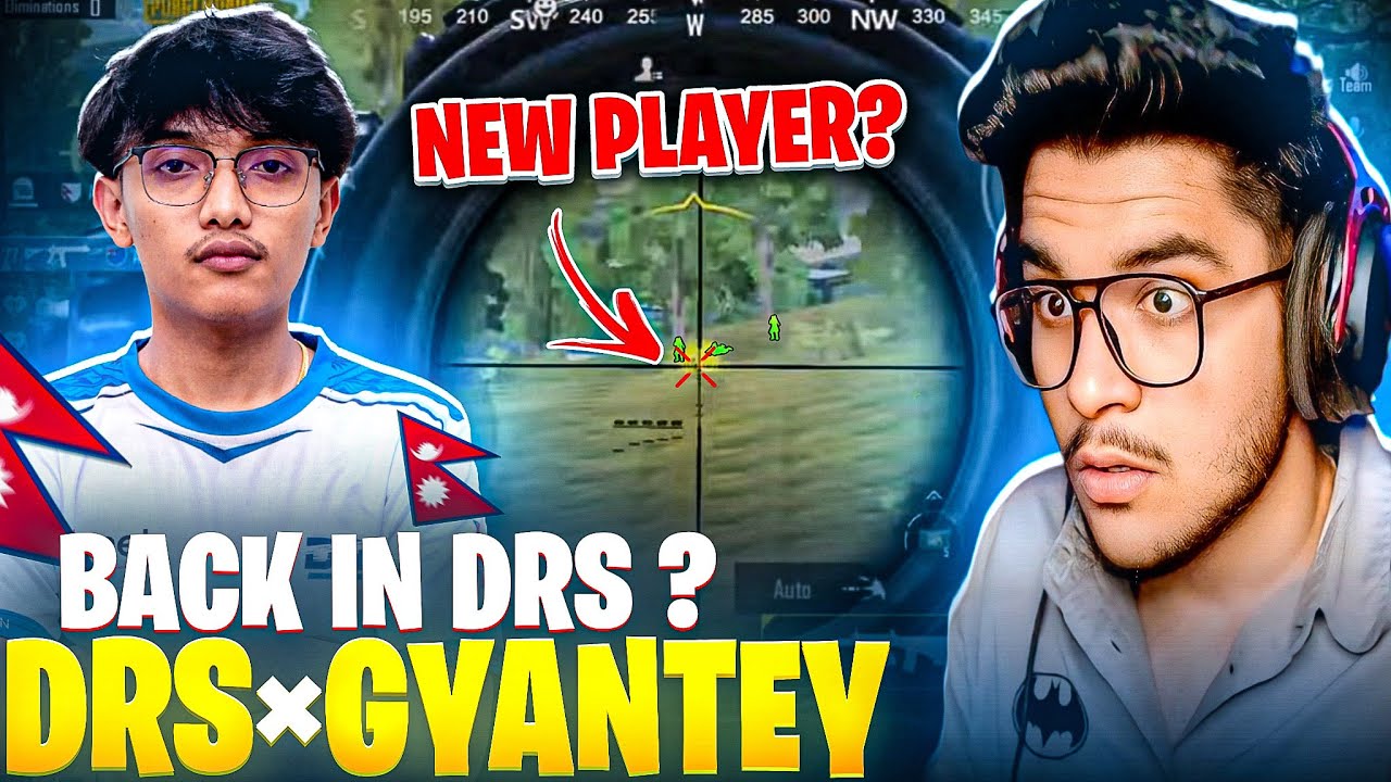 🤯WORLD'S BEST IGL IS BACK🇳🇵 ??*DRS GYANTEY* BEST Moments in PUBG Mobile REACTION