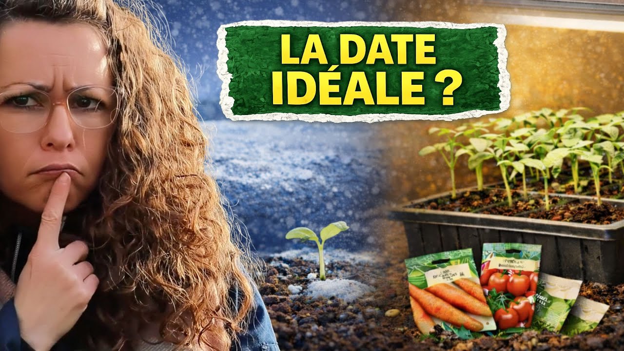 Quand commencer les semis ? La vraie date + calendrier février à avril #potager #jardinage