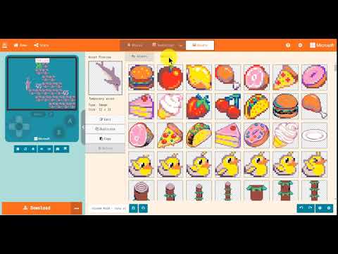 MakeCode Arcade Asset Editor Tour