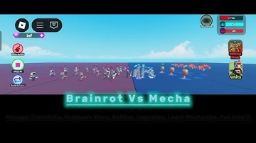 Showcase - Brainrot Vs Mecha