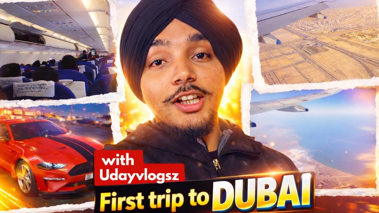 😱 My First International Trip 😎 | Part-1 | UdayVlogsz |