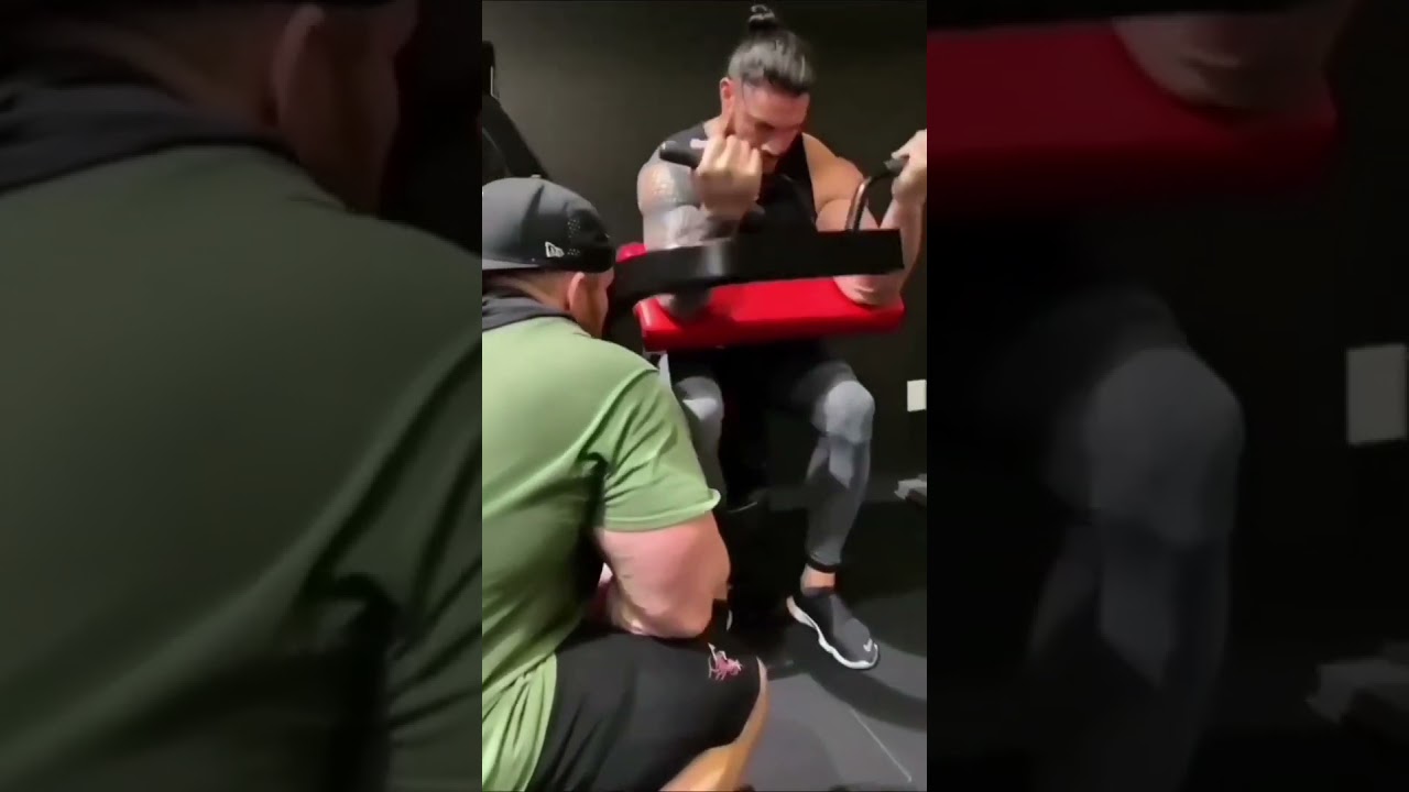 Roman Reigns biceps workout 