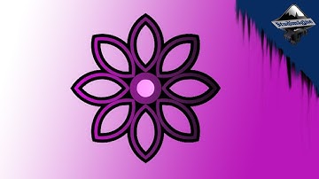 INKSCAPE TUTORIAL ~ 2D FLOWER