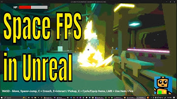 Space First Person Shooter in Unreal Engine 5