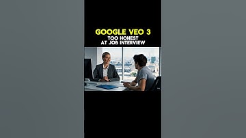 Too honest at Job Interview 😂 #ai #funny #veo3 #interview #tech #aivideo