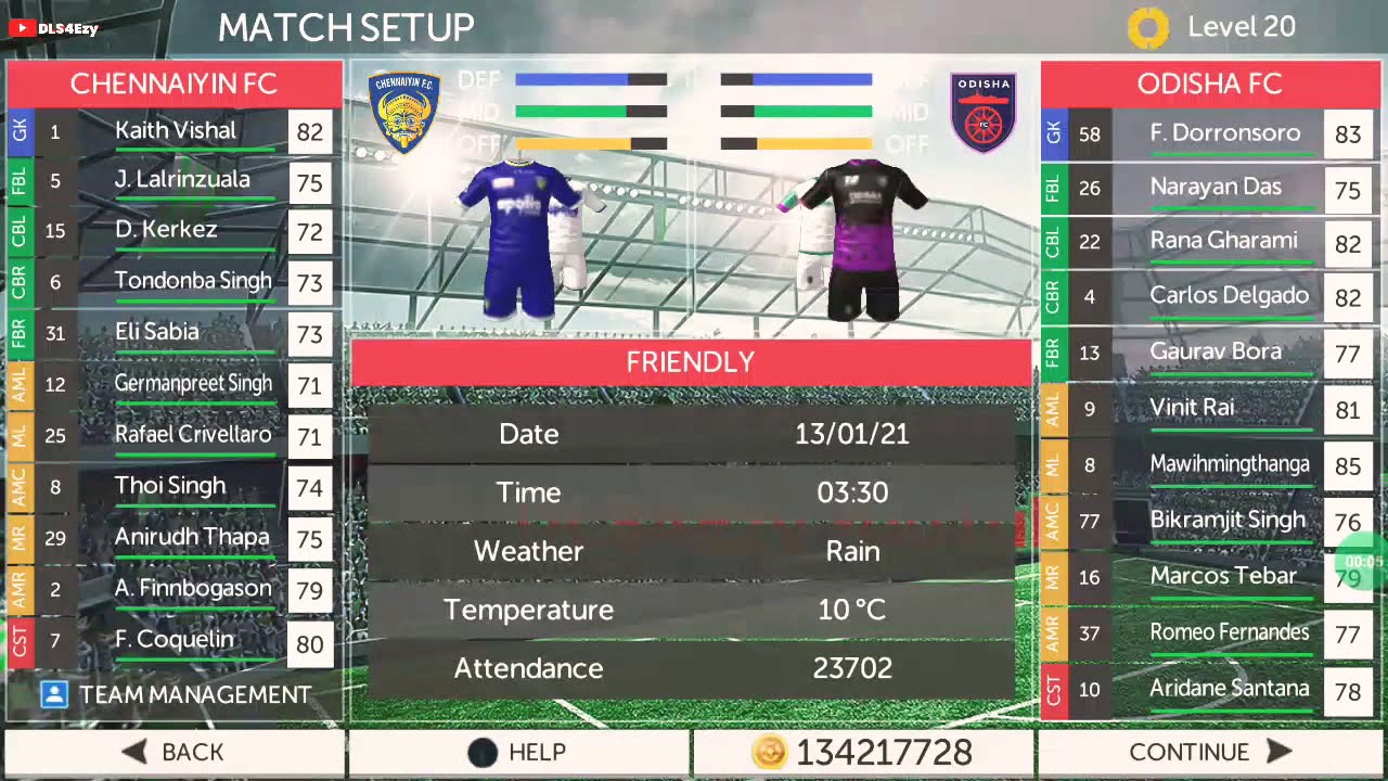 today MATCHE IN ISL7