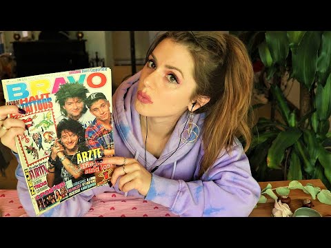 ASMR GERMAN/DEUTSCH  BRAVO EDITION 1993-PAGE TURNING, FINGER L*ICKING, WHISPERING