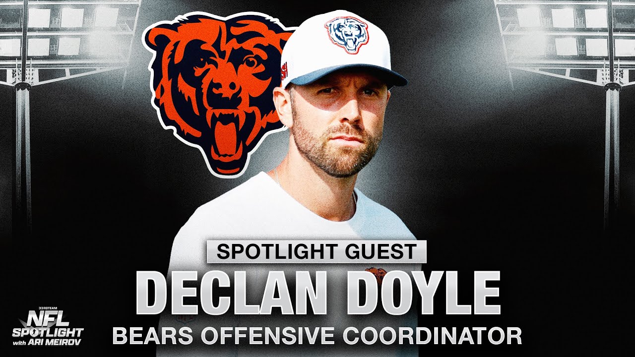 Bears OC Declan Doyle: Relationship With Ben Johnson, Caleb Williams Thoughts, Being Youngest NFL OC