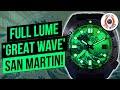 LUMETASTIC! Full Lume 'Great Wave' San Martin!