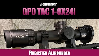 Gpo Tac 1-8X24I Top Allroundzielfernrohr Für Drückjagd Nachtjagd Und Ansitz