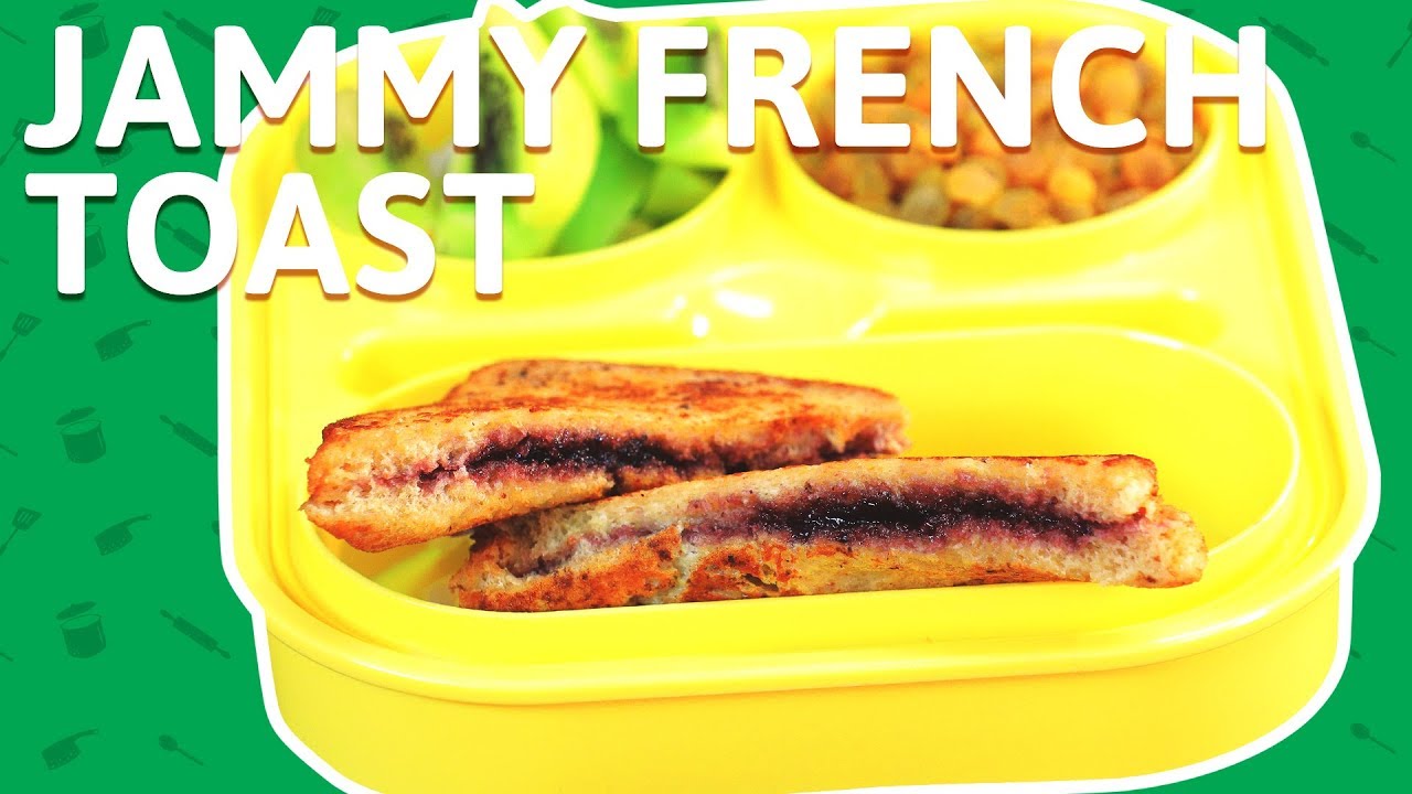 Jam French Toast Recipe | Egg & Jam French Toast | Breakfast Recipe for kids | India Food Network