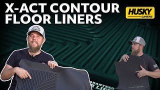 LAST Floor Liners you will own Husky Liners X-ACT Contour floor Liners Installation and Demo