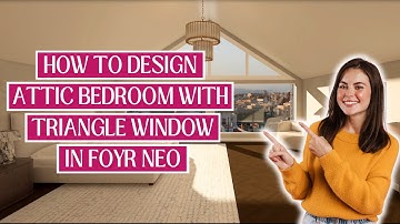 What If You Could Create a Breathtaking Attic Bedroom in Foyr Neo?