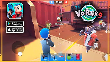 Vortex 9 Shooter Gameplay Walkthrough (Android, iOS) - Part 1