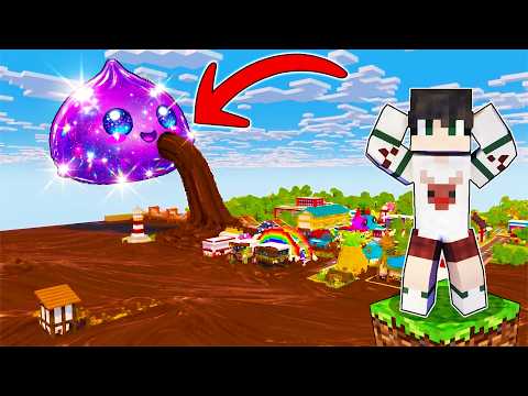 Giant SQUISHY DUMPLING Rises Every Minute in Minecraft!