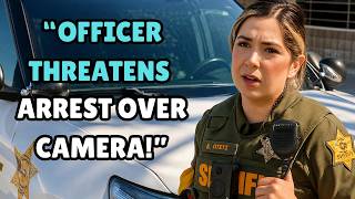 Officer Loses His Composure After Auditor Challenges His Legal Claims! | Public Photography Audit