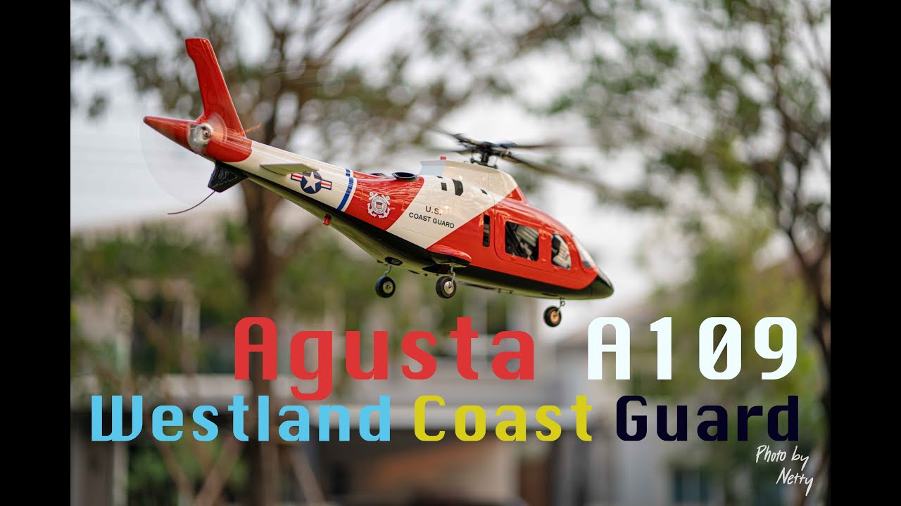 Agusta A109 Westland Coast Guard RC Helicopter - YouTube