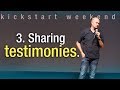 3. Sharing testimonies - Kickstart weekend The Netherlands (Friday)