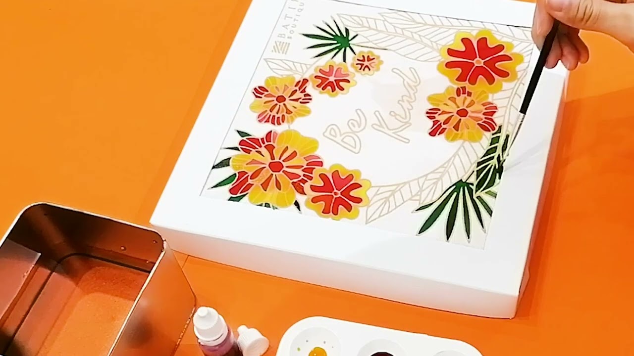 Batik DIY Painting Kit - Be Kind