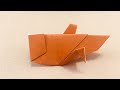 コオロギの折り方　折り紙（おりがみ）origami