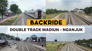 [BACKRIDE] FULL Double Track Stasiun Madiun - Stasiun Nganjuk