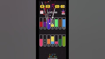 Water Sort puzzle level 1199 | AYU Gamester #shorts