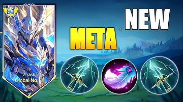NEW META UNLIMITED DAMAGE REVAMPED ZHASK BUILD 2024(new patch update)MLBB✓