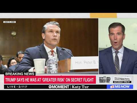 The problem with Trump's secret plane escape plot...
