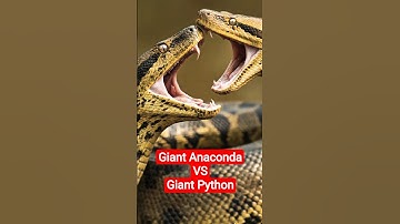 GIANT ANACONDA VS GIANT PYTHON, Anaconda Dominance?