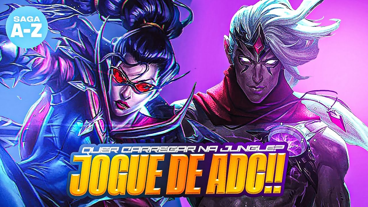 QUER CARREGAR A PARTIDA FACIL NA JUNGLE?! JOGUE DE ADCARRY!! - LoL Wild Rift