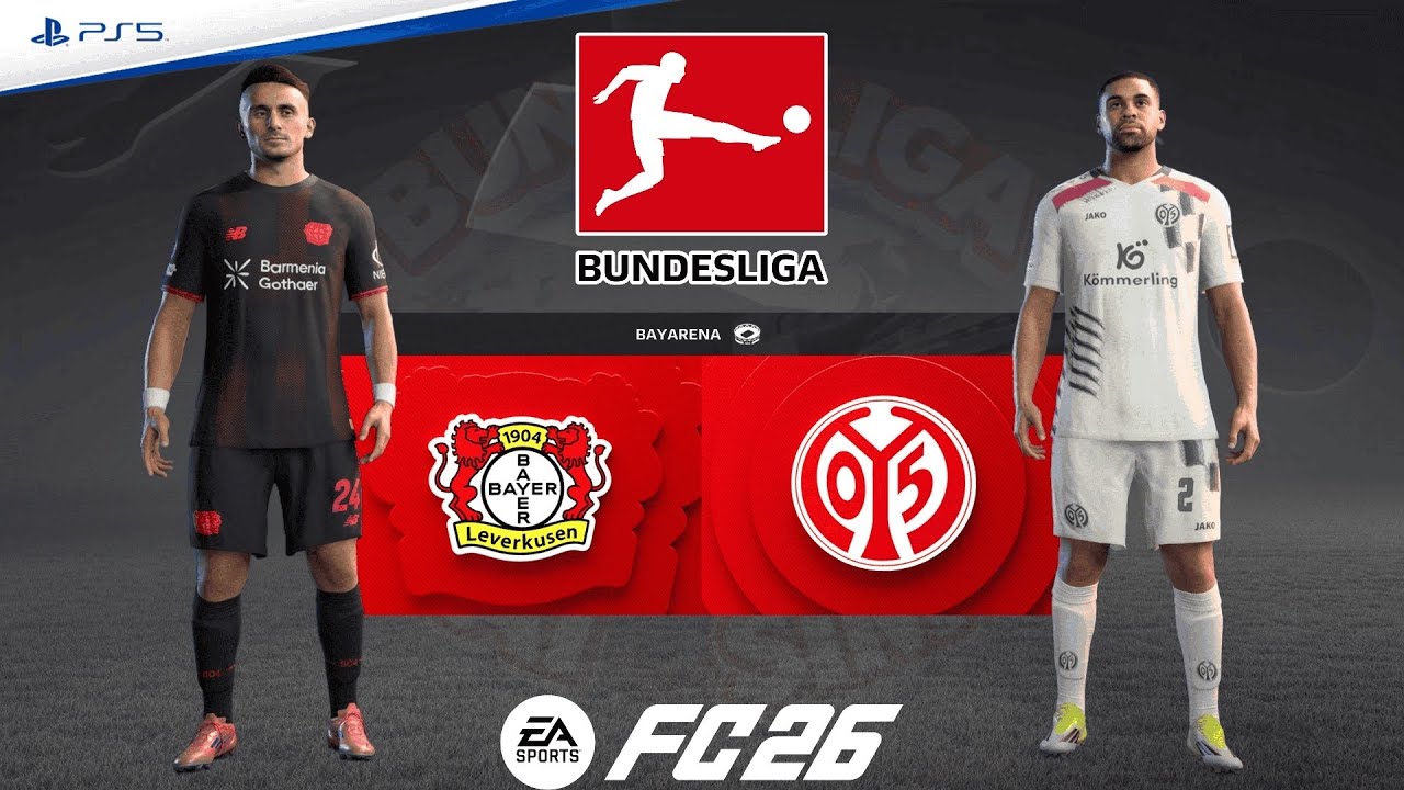 Bayer Leverkusen v Mainz 05 | Bundesliga 25/26 Matchday 24 | Match Simulation | FC 26 – PS5™ [4K]