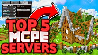 Top 3 Minecraft Bedrock Servers! - MCPE BEST SERVERS