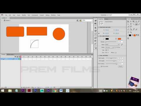 Tutorial 01 flash , animate cc tools basic Hindi tutorial - YouTube
