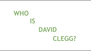 Who is David Clegg?