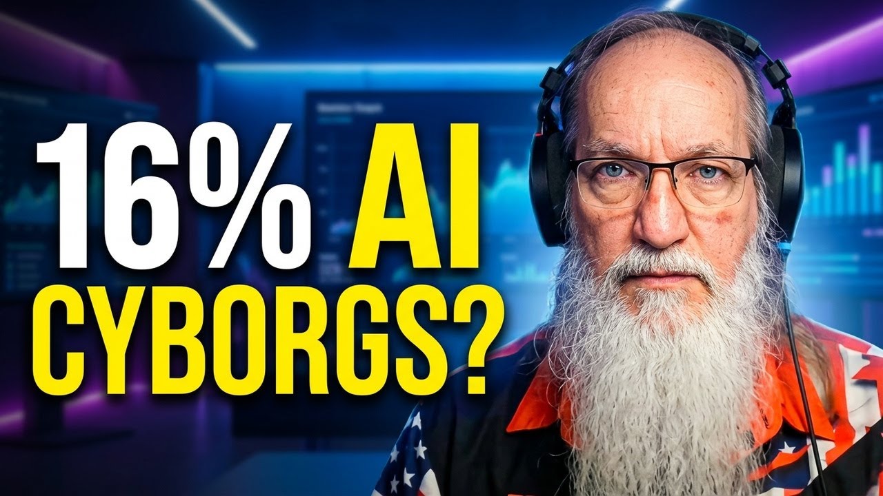 Harvard Researchers Call Them Cyborgs | The 16% AI Secret
