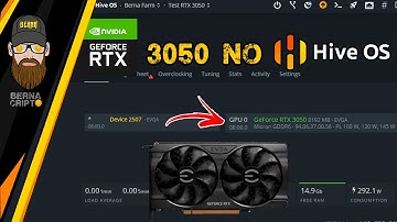 RTX 3050 HiveOS UPDATE COMO ATUALIZAR DRIVER DA NVIDIA NÃO LISTADO E POR PRA MINERAR - BERNA CRIPTO