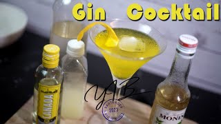 how to make cocktail with gin | gin base gimlet cockatil recipe by your Indian bartender