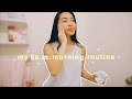 5AM Morning Routine for work | simple &amp; efficient 🌱