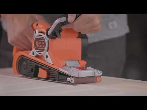 Black+Decker tračna brusilica 720W KA88 - video 5